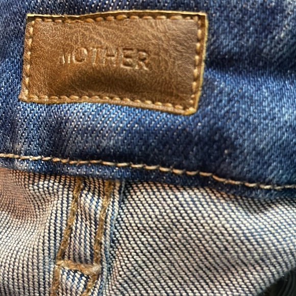 MOTHER *LIL ROLLER FRAY* WASH: WORK HARD PLAY HARDER *SIZE 26 PETITE NWT $268.00 - Picture 12 of 13